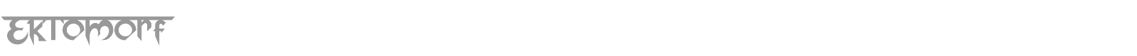 Ektomorf font preview